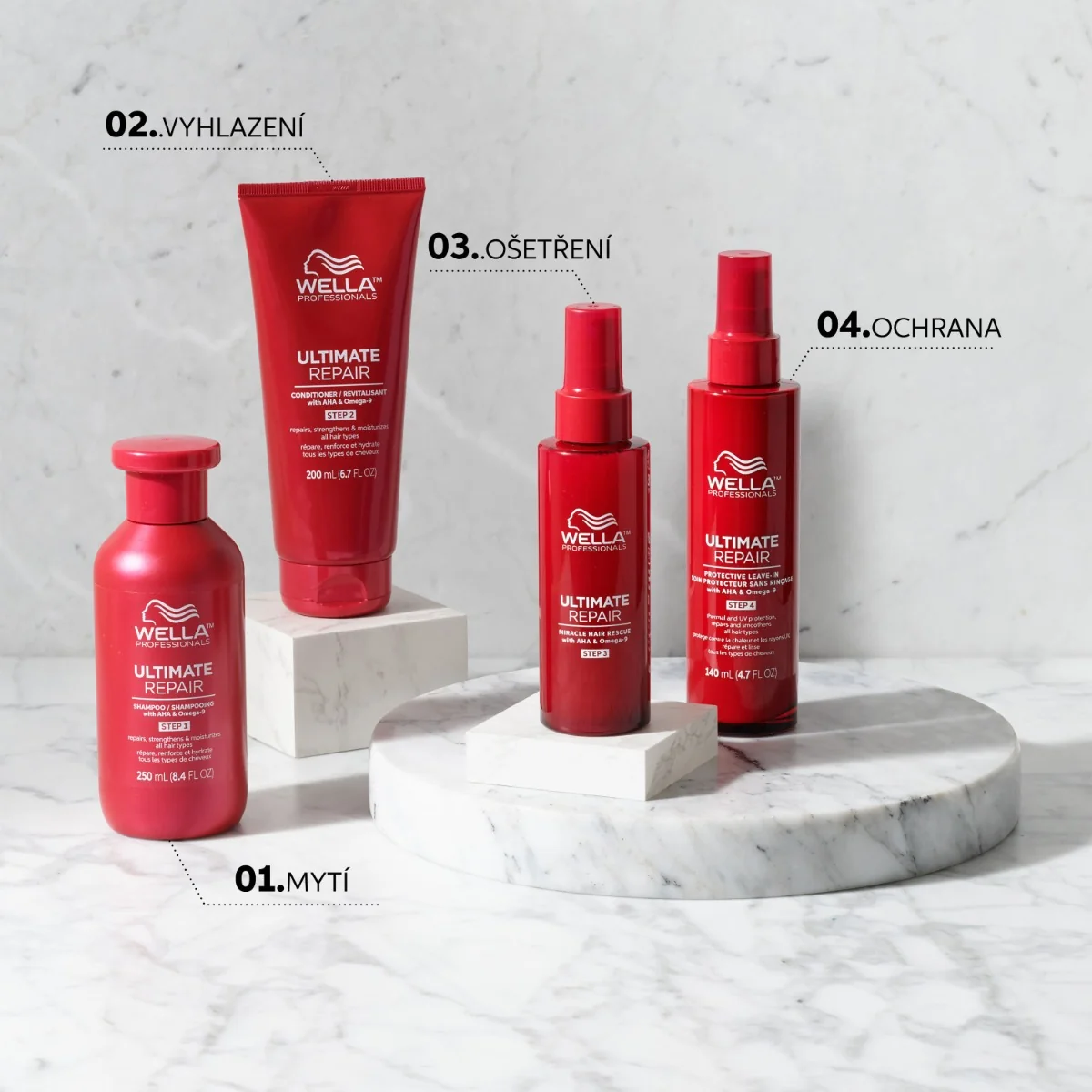 Wella Professionals Ultimate Repair šampon pro poškozené vlasy 250 ml