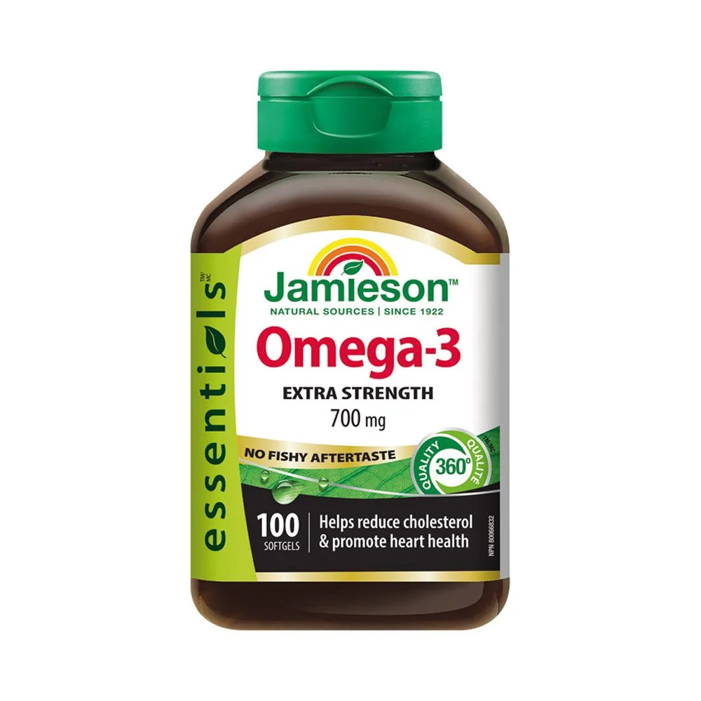 Jamieson Omega-3 EXTRA 700 mg 100 kapslí