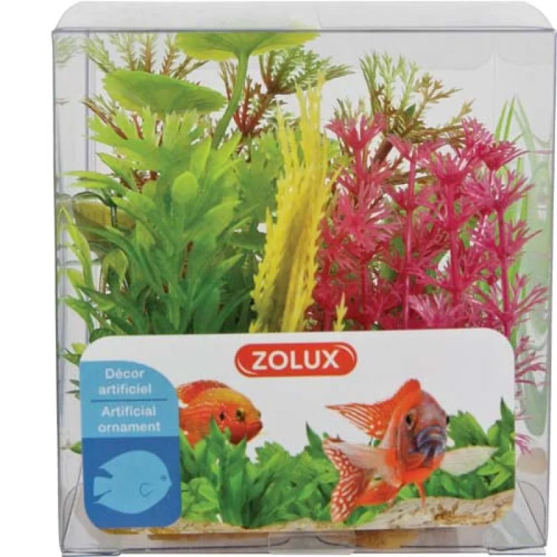 Zolux Set umělých rostlin BOX 6ks - typ 4 