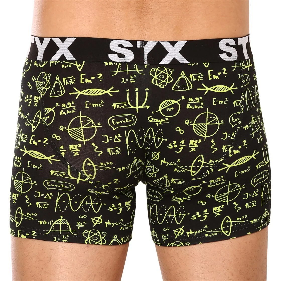 Styx 3PACK pánské boxerky long art sportovní guma vícebarevné (3U13724) XXL 