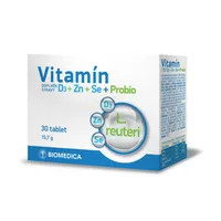 Biomedica Vitamín D3 + Zn + Se + Probio