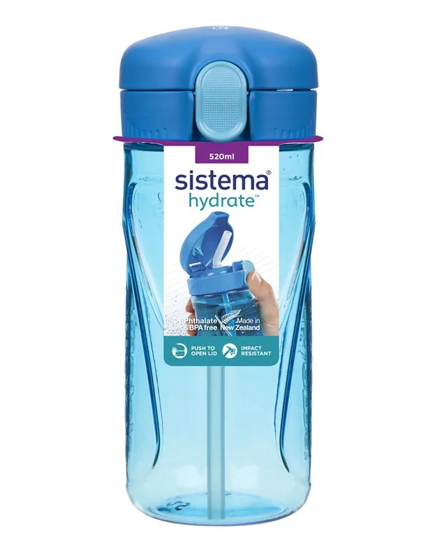 Sistema Hydrate Quick Flip Top lahev 520 ml mix