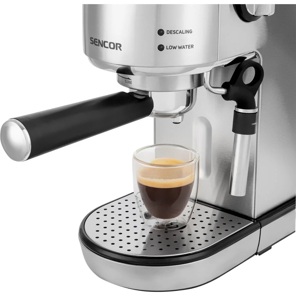 SENCOR SES 4900SS Espresso pákový kávovar stříbrný