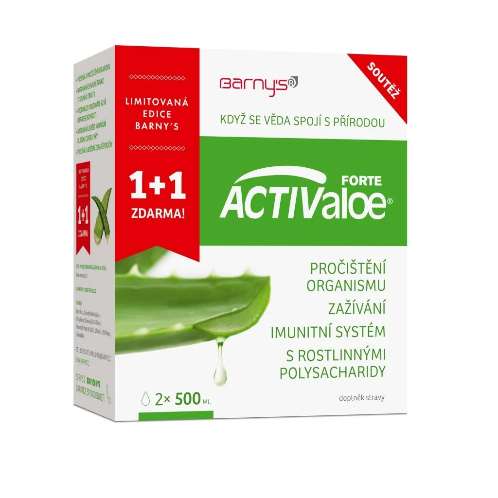 Barny´s ACTIValoe FORTE limitovaná edice 2x500 ml