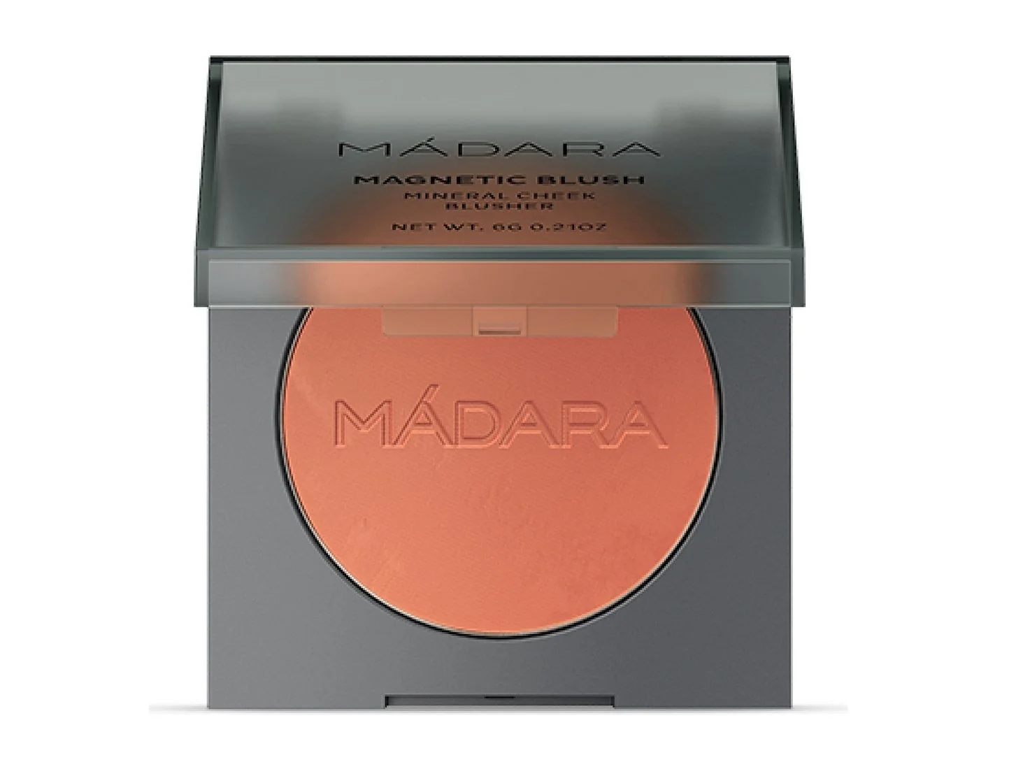 MÁDARA Magnetic Blush 1 Fierce Flame minerální tvářenka 6 g