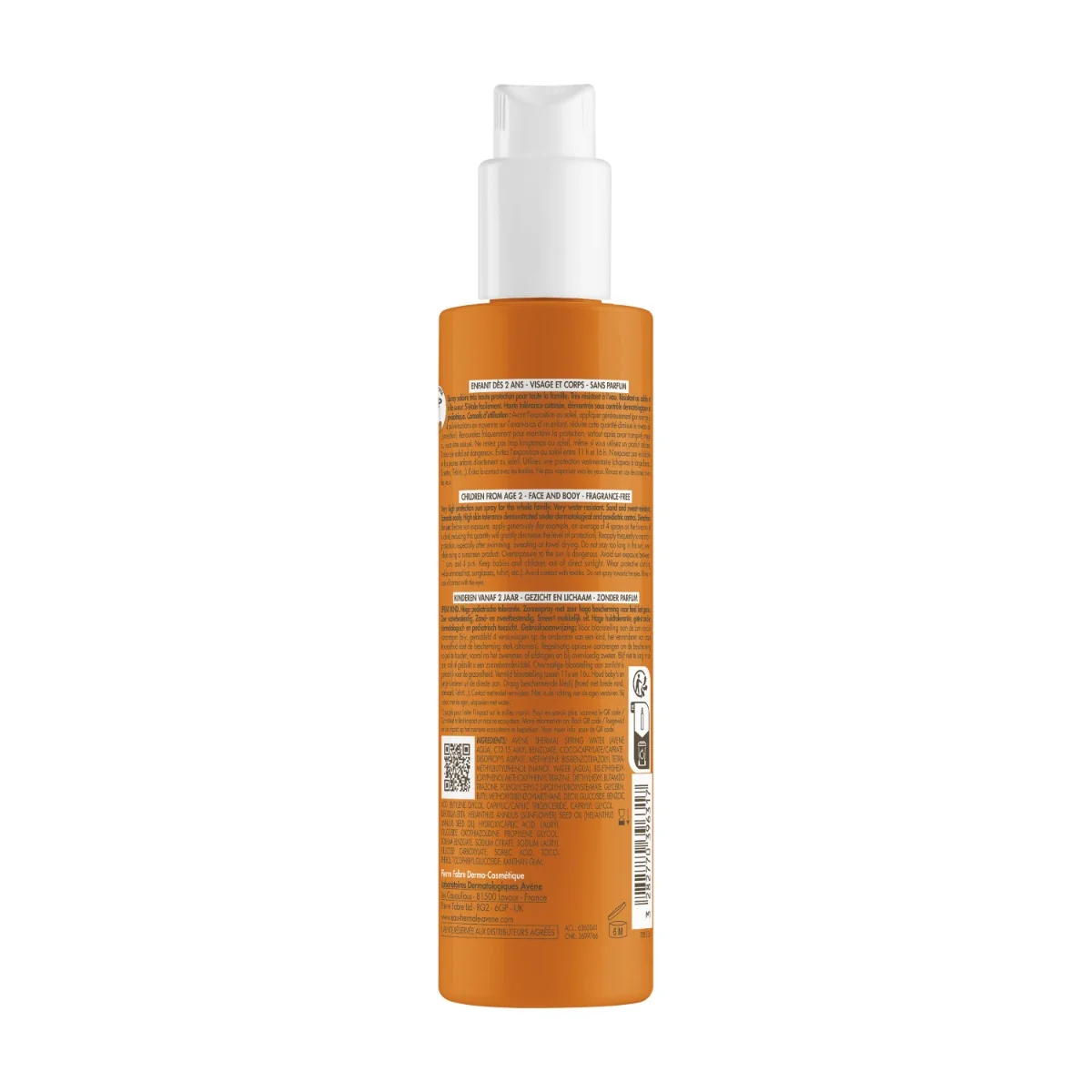 Avène Sun Sprej pro děti SPF50+ 200 ml