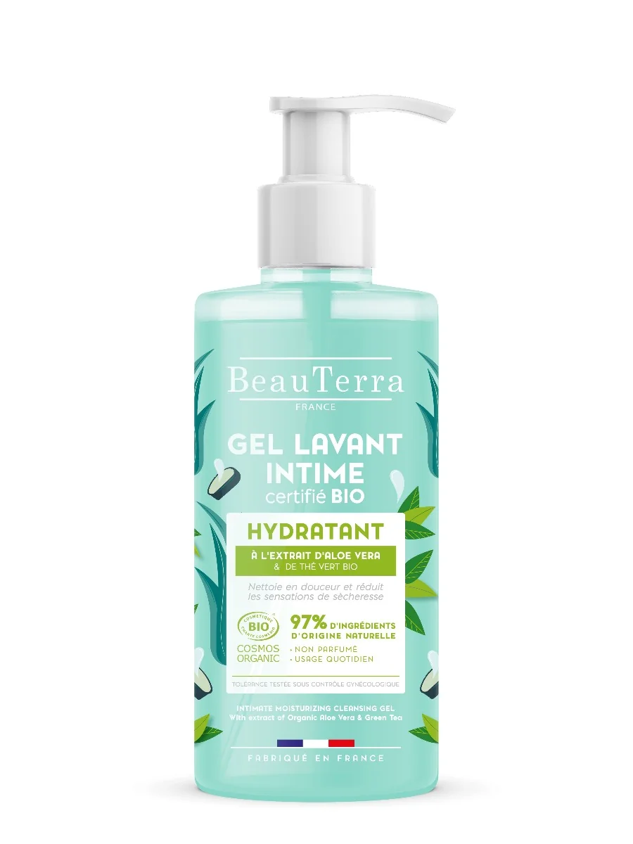 BeauTerra Intimní gel hydratační BIO 500 ml