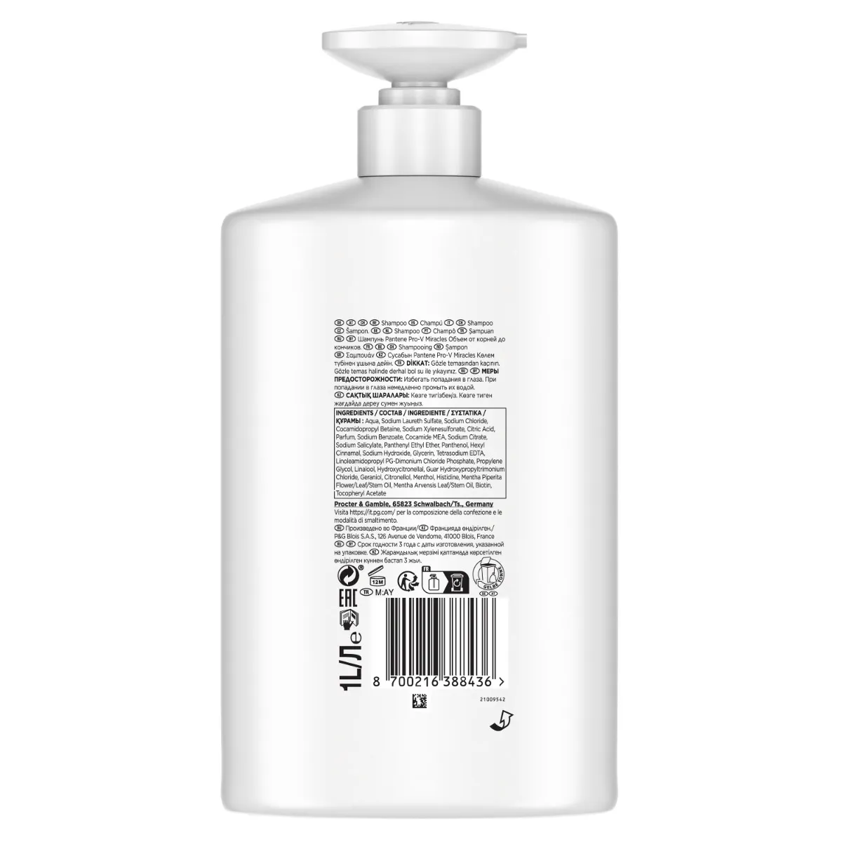 Pantene Pro-V Miracles Lift Volume šampon 1000 ml