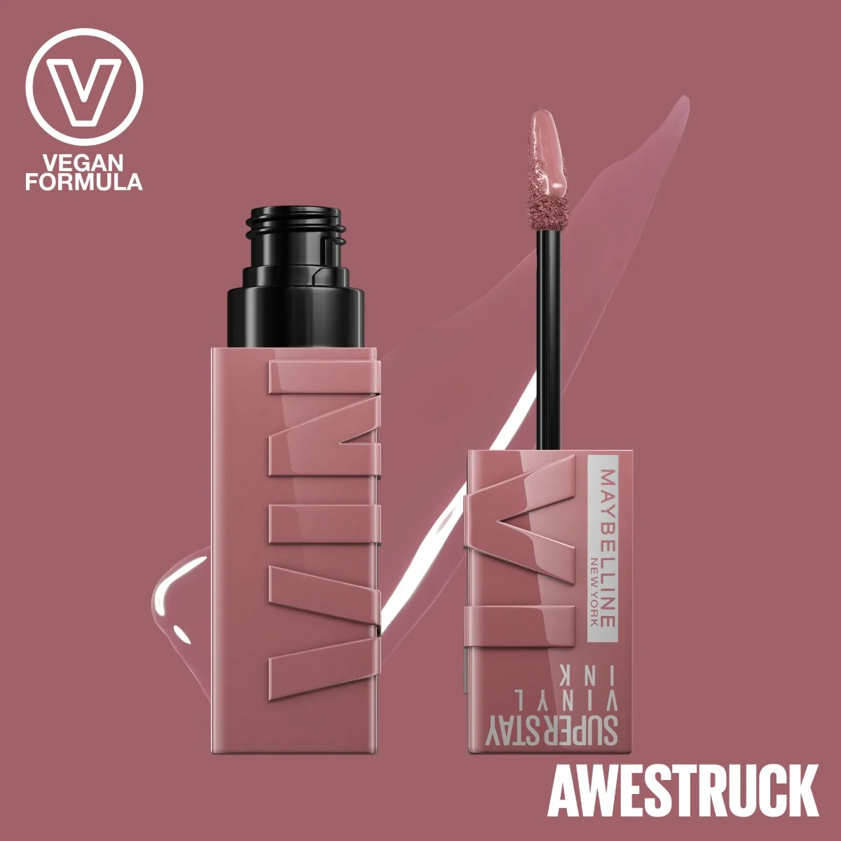 Maybelline SuperStay Vinyl Ink odstín 110 Awestruck tekutá rtěnka 4,2 ml