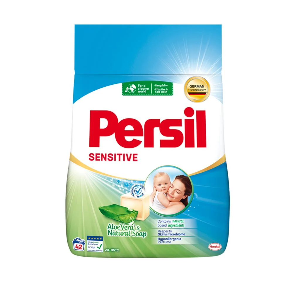 Persil Prací prášek Deep Clean Sensitive 2,52 kg 42 dávek