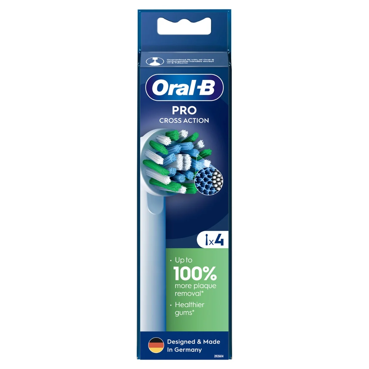 Oral-B EB 50-6 PRO Cross Action náhradní hlavice 4 ks