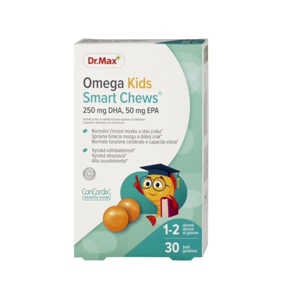 Dr. Max Omega Kids Smart Chews 30 ks