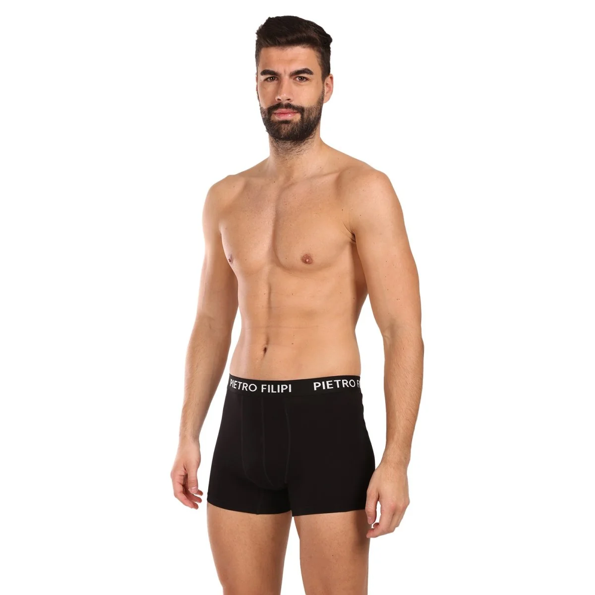 Pietro Filipi 5PACK pánské boxerky černé (5BCL002) L 