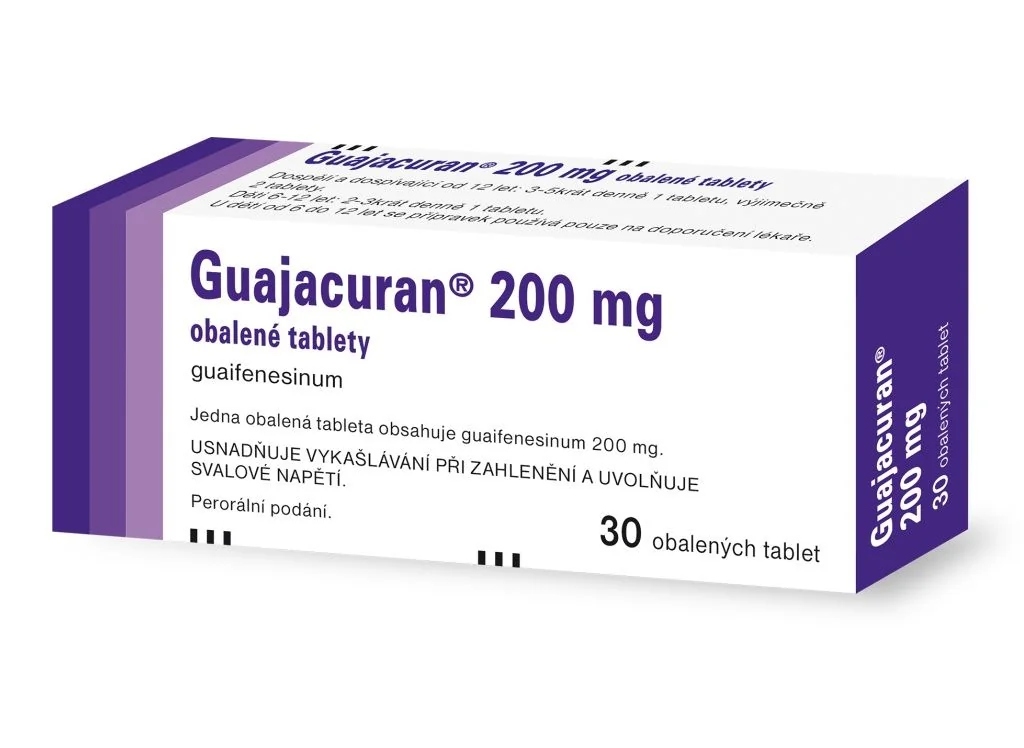 Guajacuran 200 mg 30 tablet