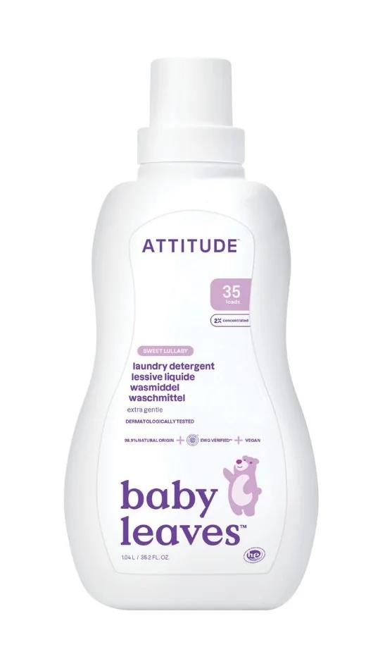 ATTITUDE Baby Leaves Prací gel pro děti s vůní Sweet Lullaby 1040 ml