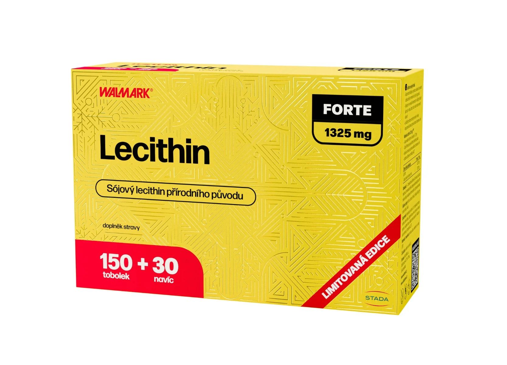 Walmark Lecithin Forte 1325 mg 150+30 tobolek