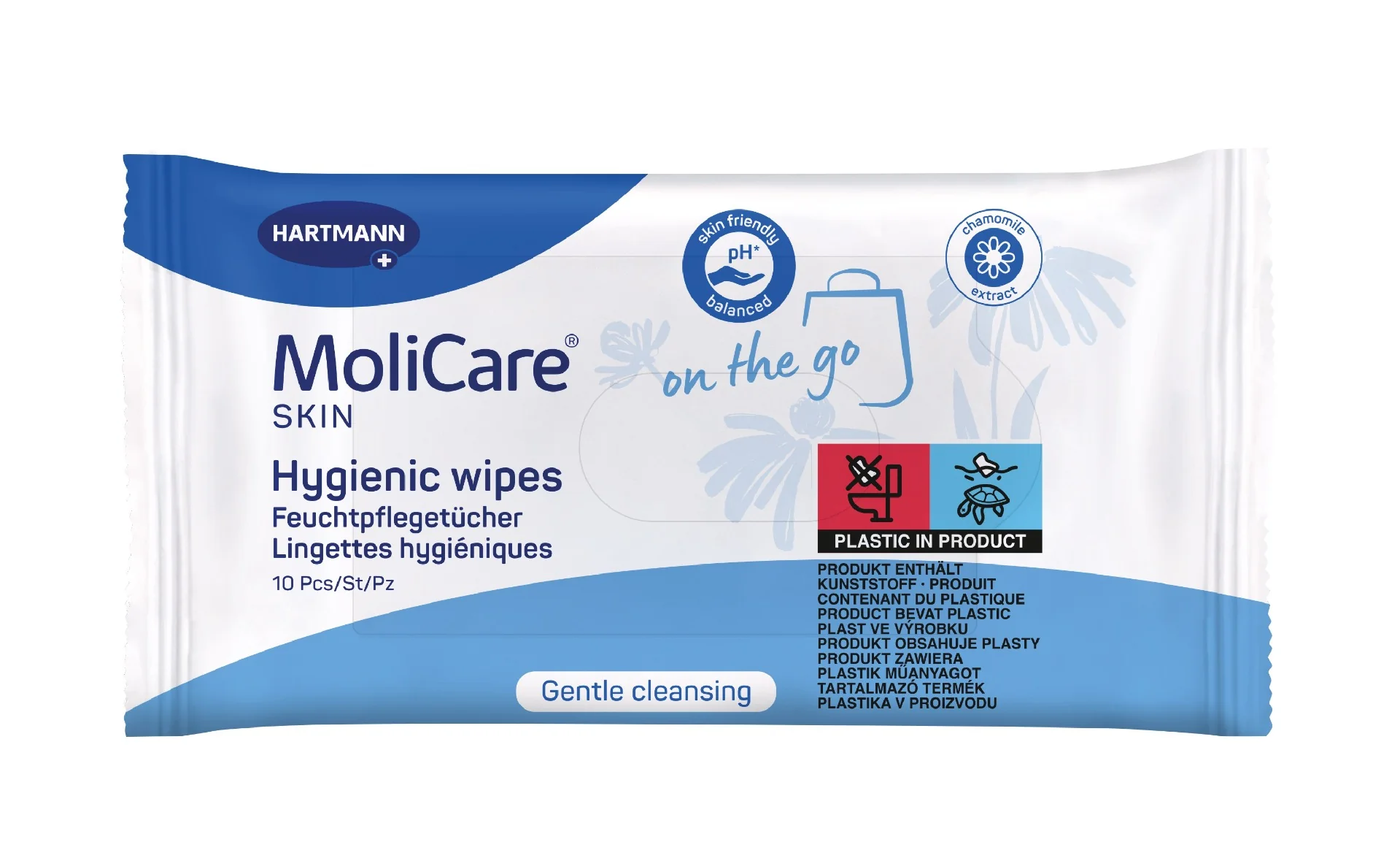 MoliCare Hygienické ubrousky 10 ks