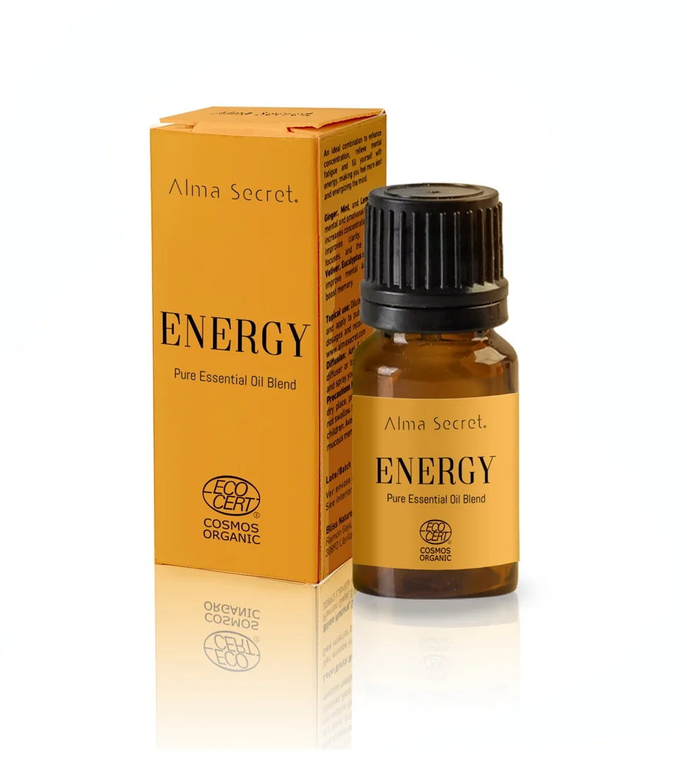 Alma Secret Energy BIO směs esenciálních olejů 10 ml