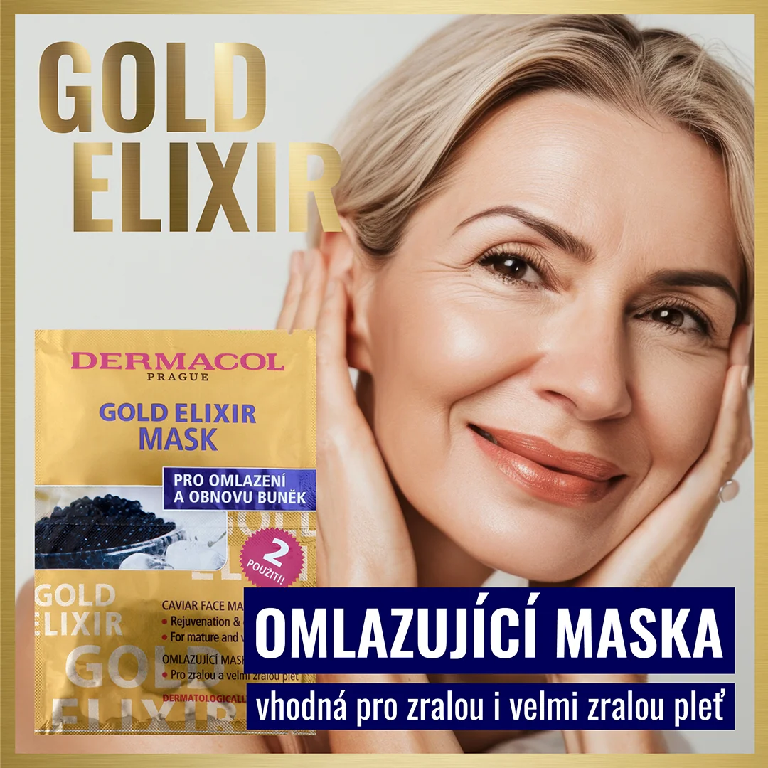 Dermacol Omlazující kaviárová maska 2x8 g