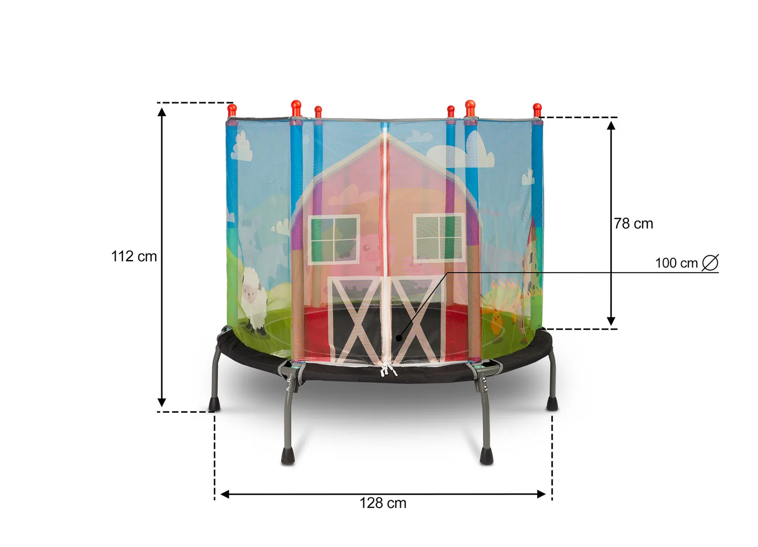 Toyz Dětská trampolína Farma 