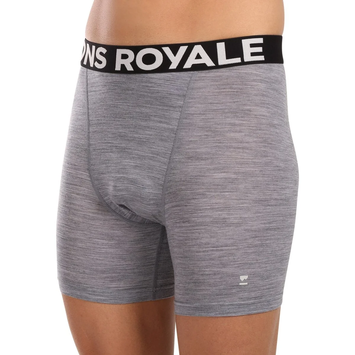 Mons Royale Pánské boxerky merino šedé (100088-2169-710) XL 