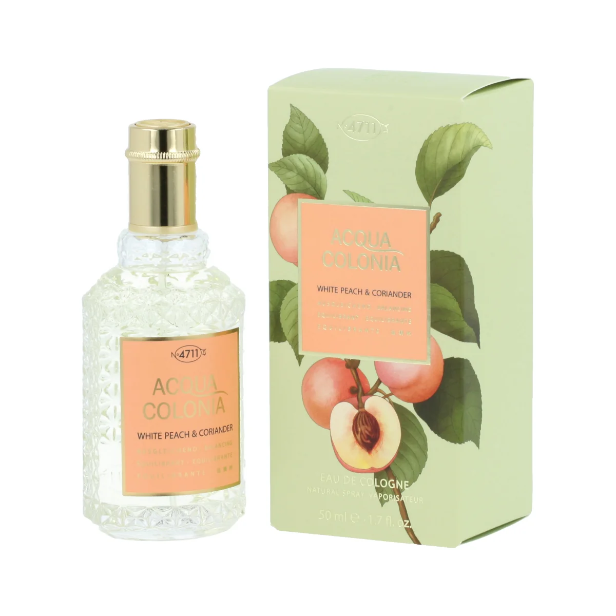 4711 Acqua Colonia White Peach & Coriander EDC 50 ml UNISEX