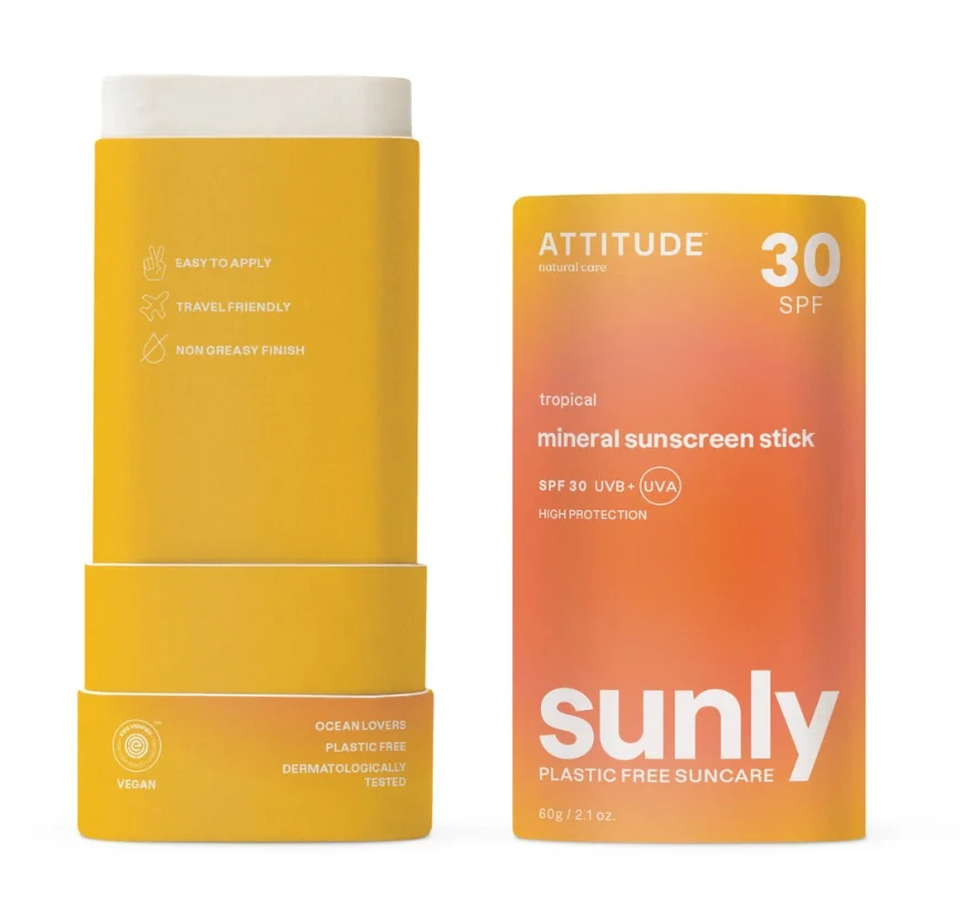 ATTITUDE Sunly Tyčinka na tělo Tropical SPF30 60 g