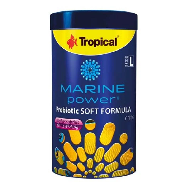 Tropical Marine Power Probiotic Soft Formula Size L - 100ml/52g krmivo ve formě potopen?