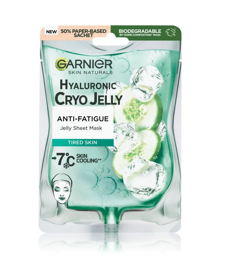 Garnier Skin Naturals Cryo Jelly Gelová pleťová maska chladivá 27 g