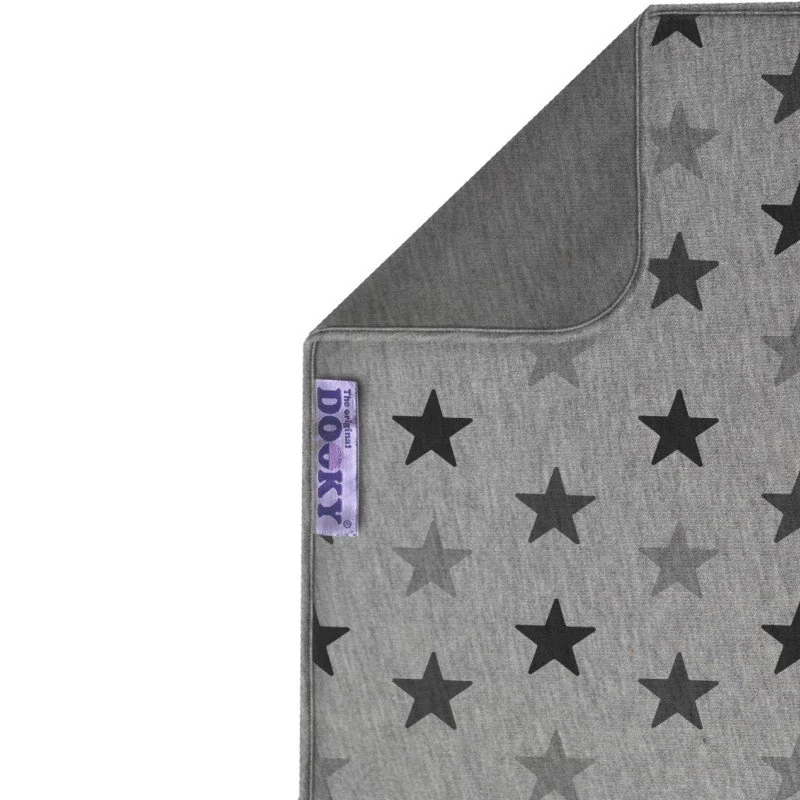 Dooky deka Blanket Grey Stars 