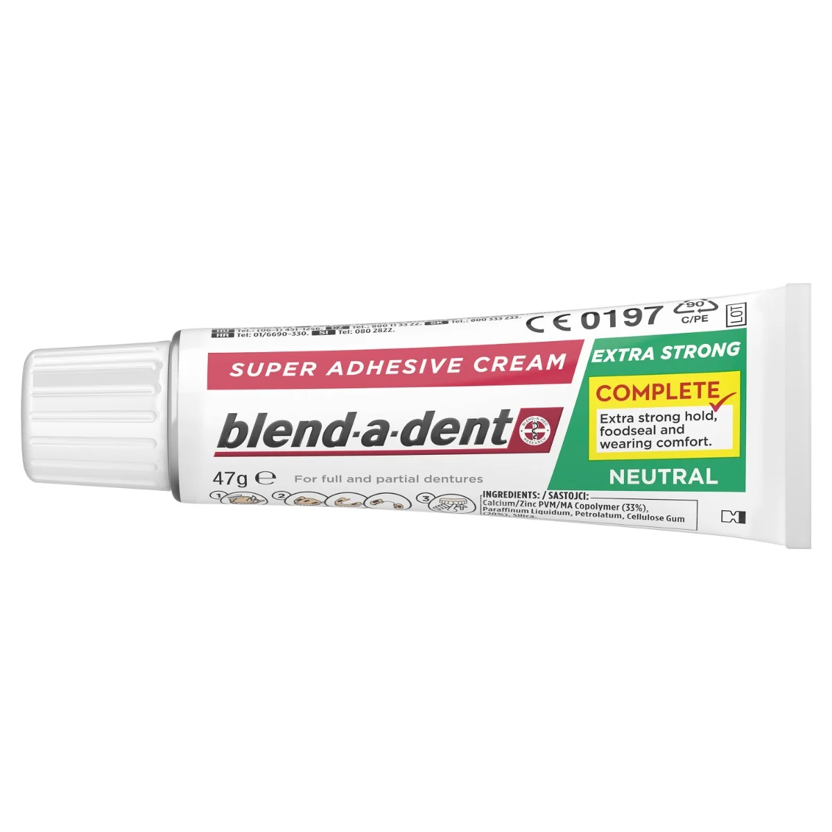 Blend-a-dent Complete Neutral fixační krém 47 g