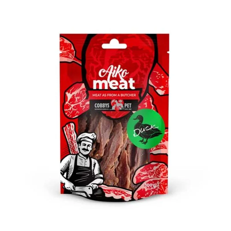 Cobbyspet AIKO Meat měkké kachní plátky 100g 