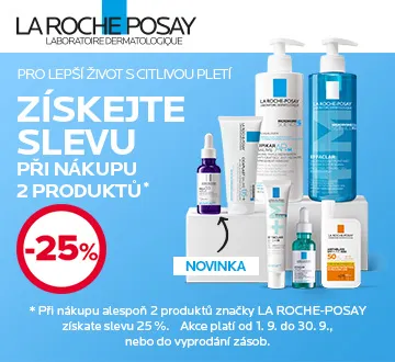 La Roche Posay Při 2ks sleva 25%  (září 2024)