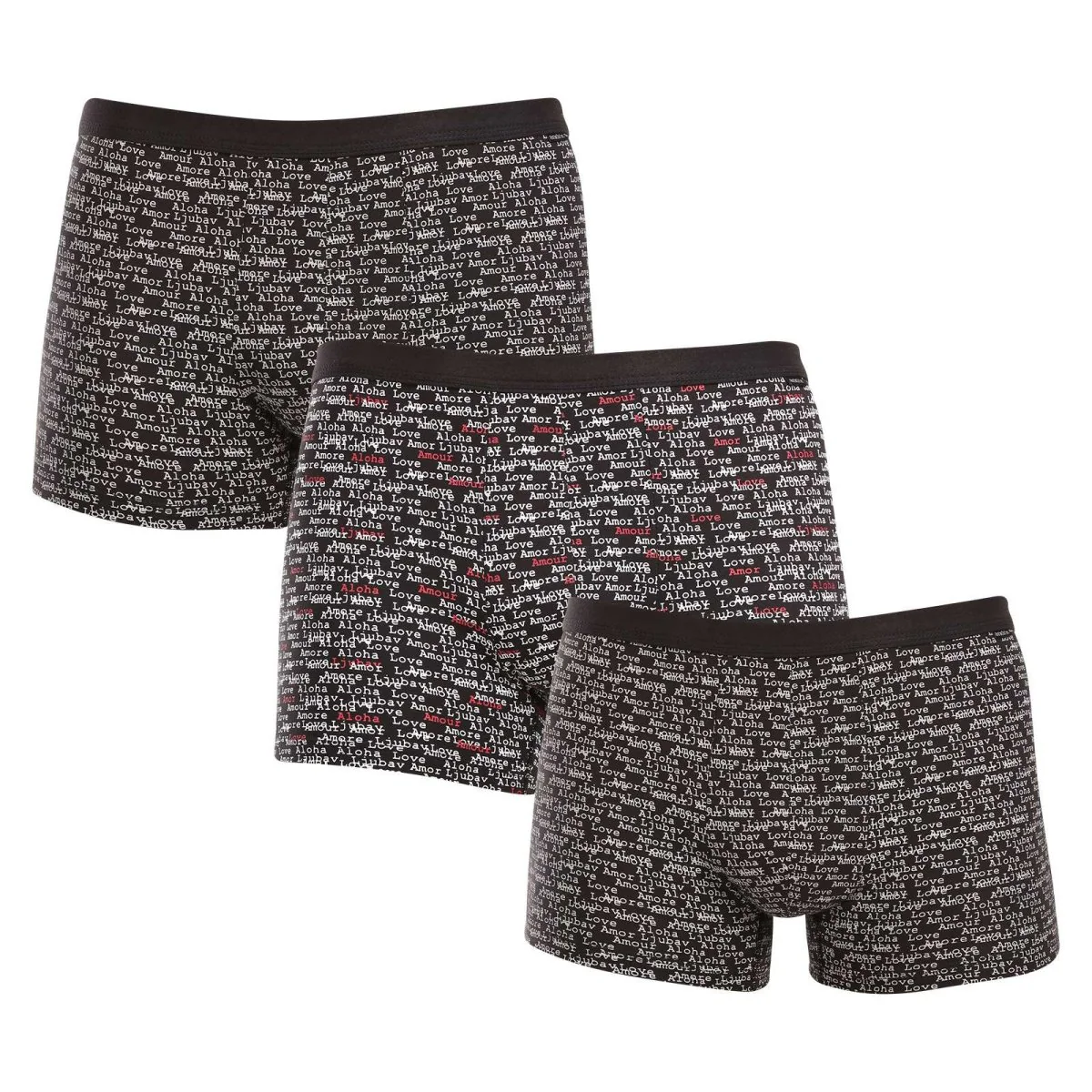 Andrie 3PACK pánské boxerky vícebarevné (PS 5800) XXL