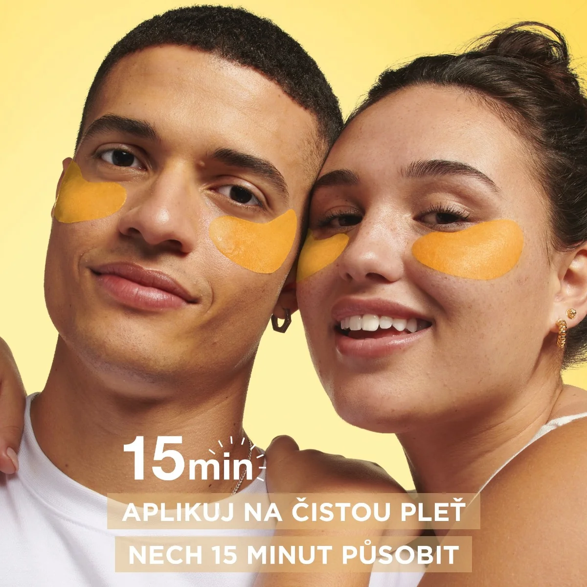 Garnier Skin Naturals rozjasňující oční maska 5 g