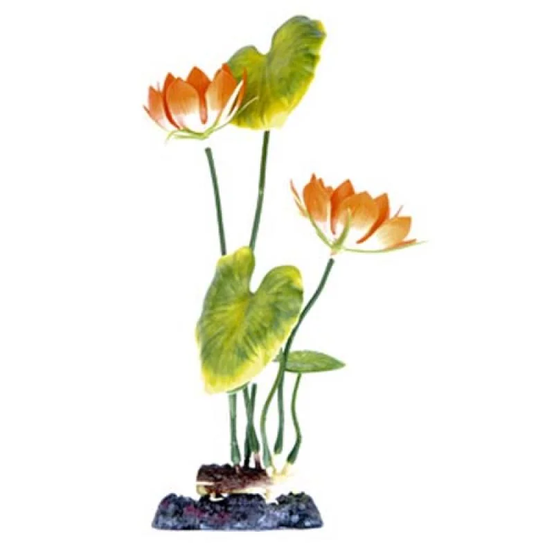 Penn Plax Rostl.umělá 25,4 cm Water Lily (White) L