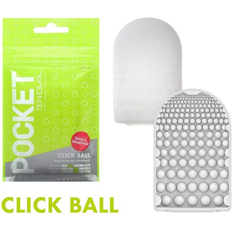 TENGA Jednorázový masturbátor Pocket(  (7 cm), zelený 