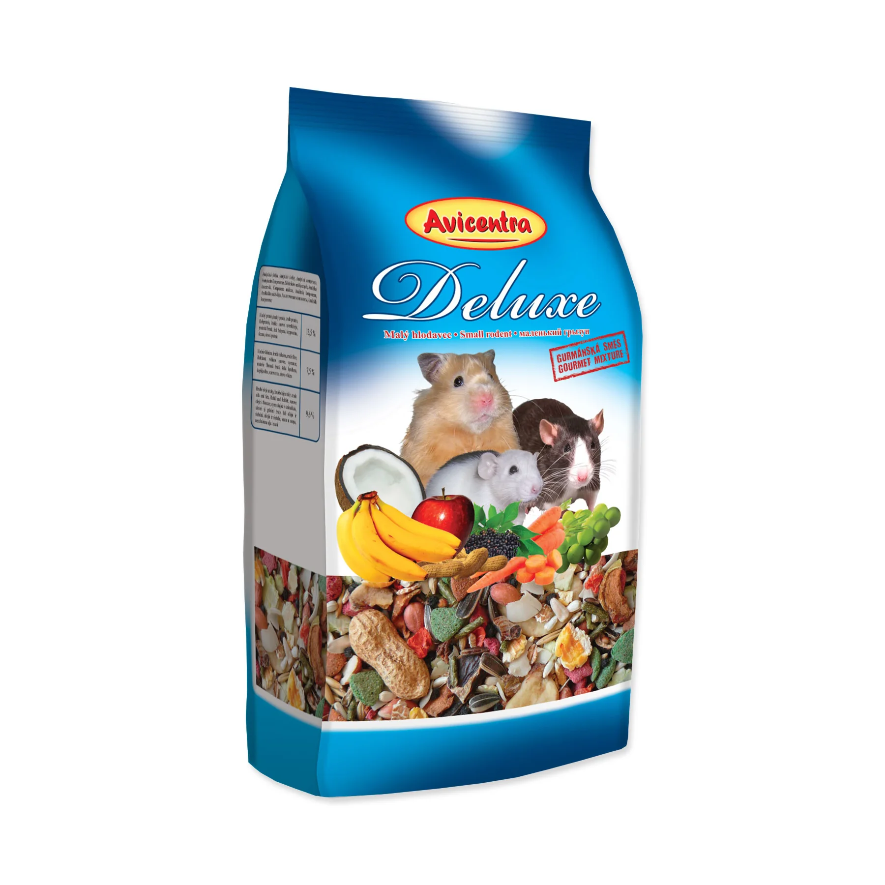 Avicentra Krmivo Deluxe malý hlodavec 1 kg