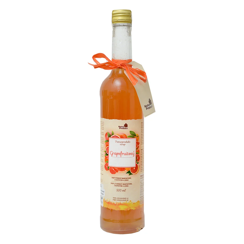 Naturprodukt sirup Grapefruitový 250 ml