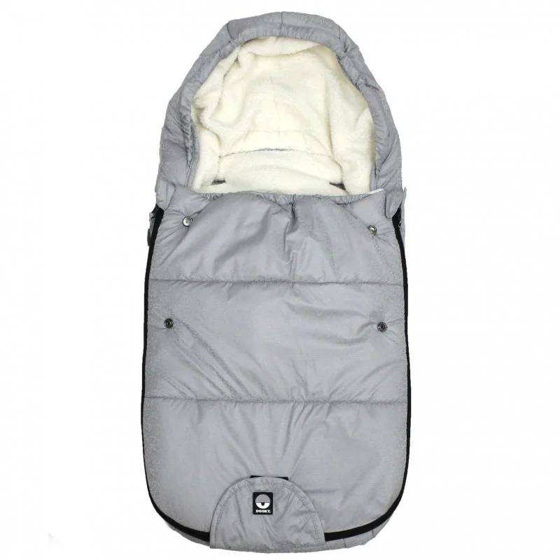 Dooky fusak Footmuff vel. S FROSTED Silver Sky 