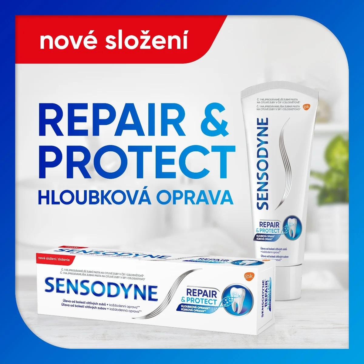 Sensodyne Repair & Protect Extra Fresh zubní pasta 75 ml