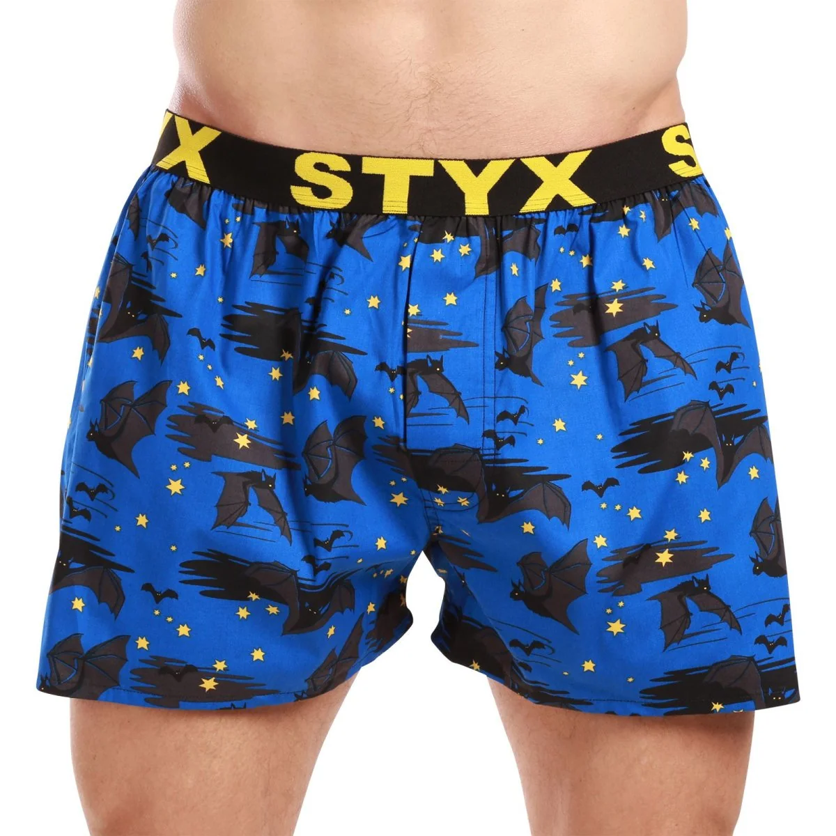 Styx Pánské trenky art sportovní guma netopýr (B1759) XL 