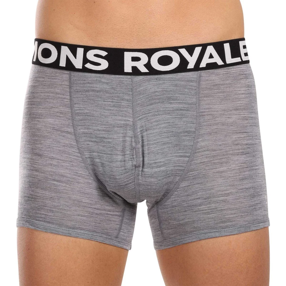 Mons Royale Pánské boxerky šedé (100087-2169-710) XXL 