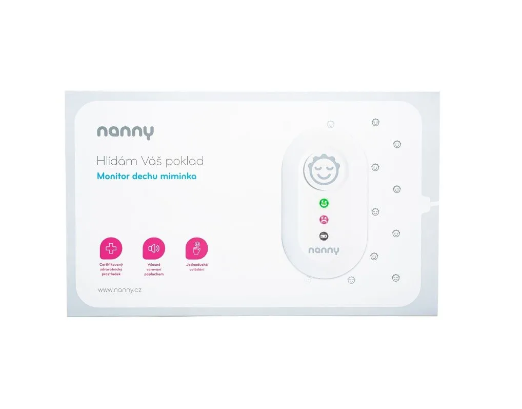 Nanny BM-02 Monitor dechu miminka 1 ks