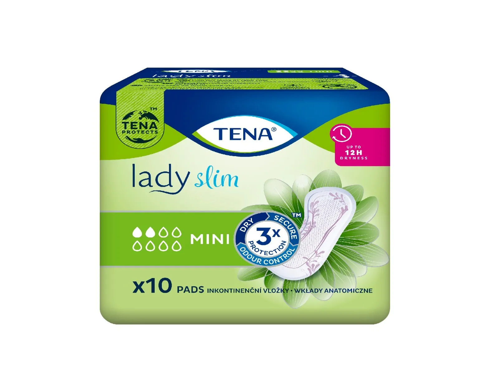 Tena Lady Slim Mini inkontinenční vložky 10 ks