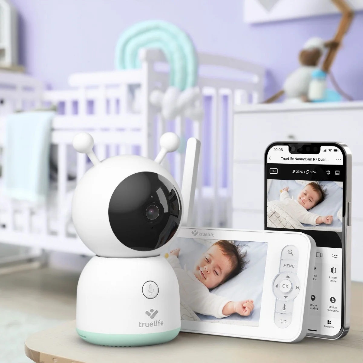 Truelife NannyCam R7 Dual Smart rotační chůvička