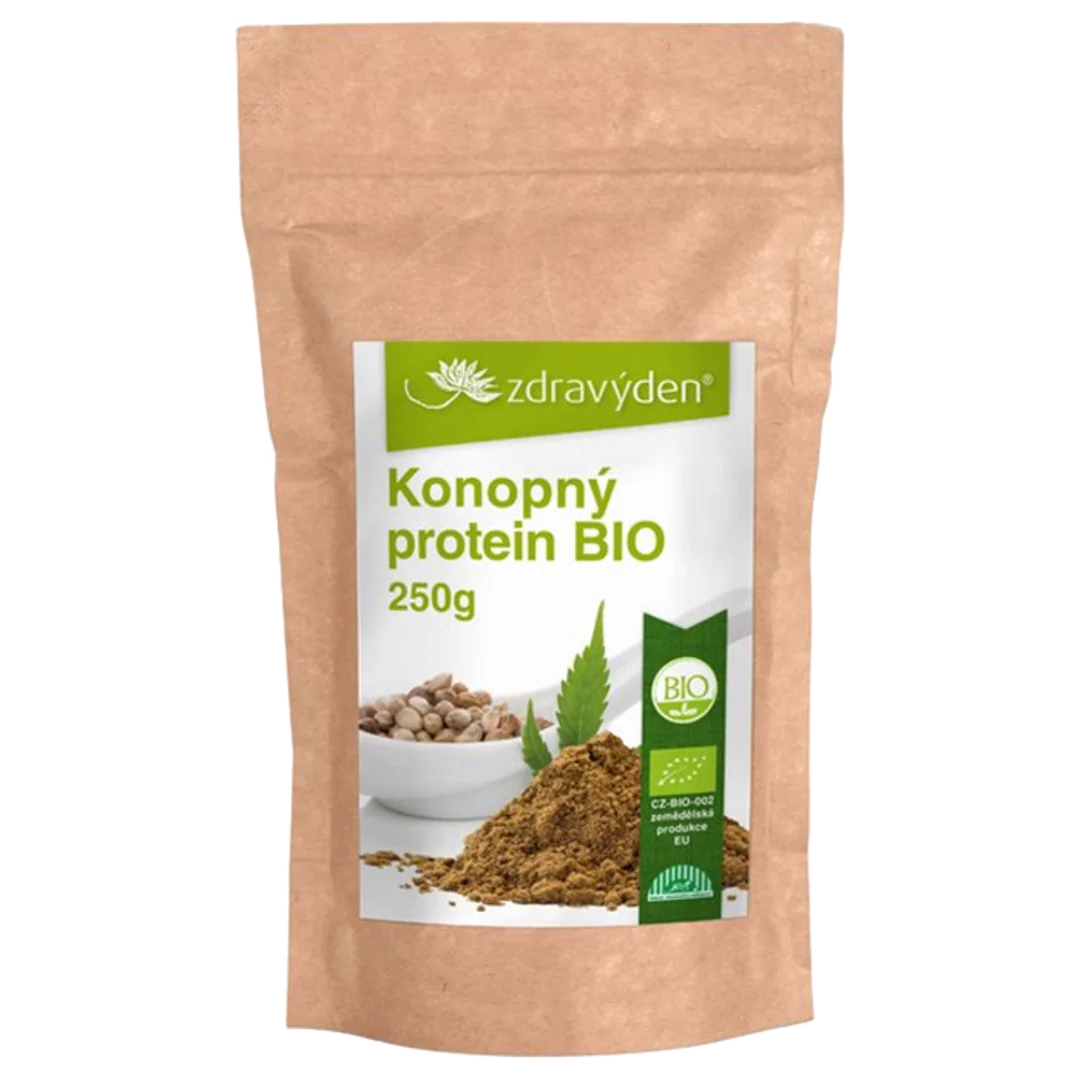 Zdravý den Konopný protein BIO - 250g