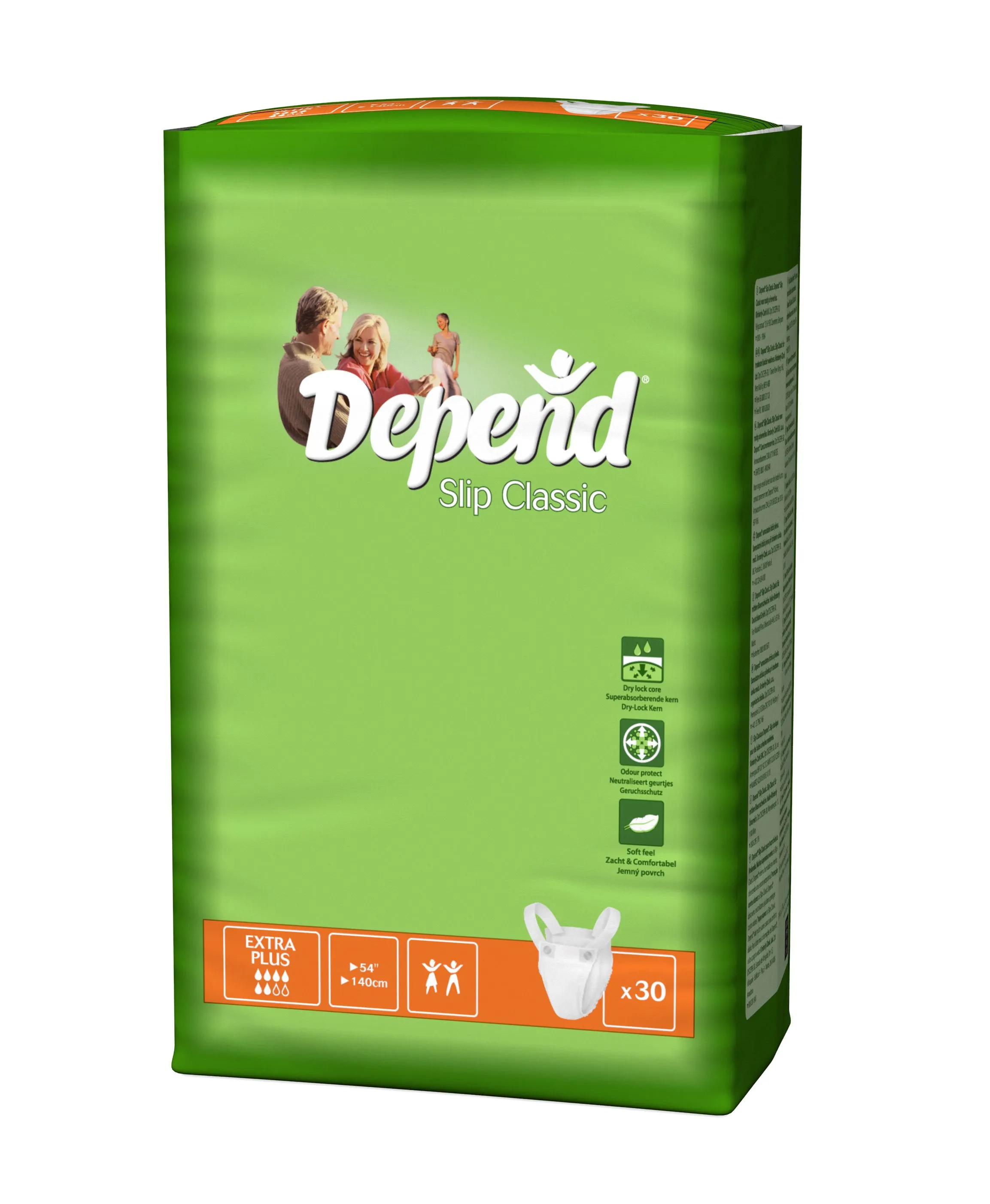 Depend Slip Classic Extra Plus absorpční natahovací kalhotky 30 ks