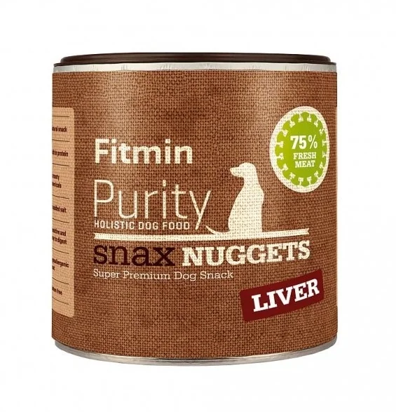 Fitmin Purity Snax Nuggets Játrová pochoutka pro psy 180 g