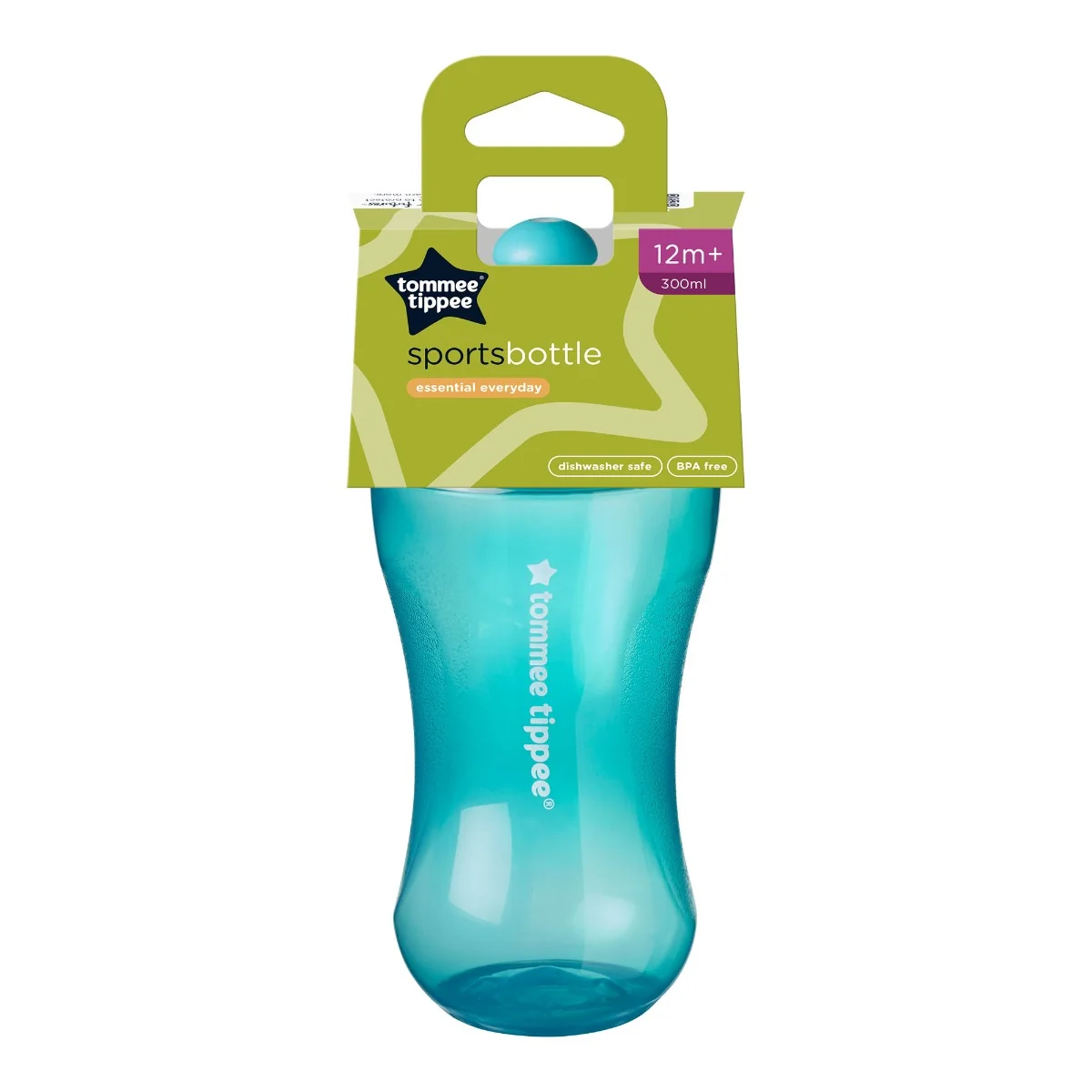 Tommee Tippee Sportovní láhev 12m+ 300 ml 1 ks fialová/modrá